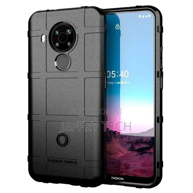 Rugged Shield Drop-Resistant Tpu Cover Case for Nokia 3.4