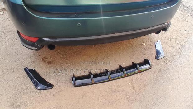 2in1 Rear Bumper Body Kit({Diffuser+2side Lip