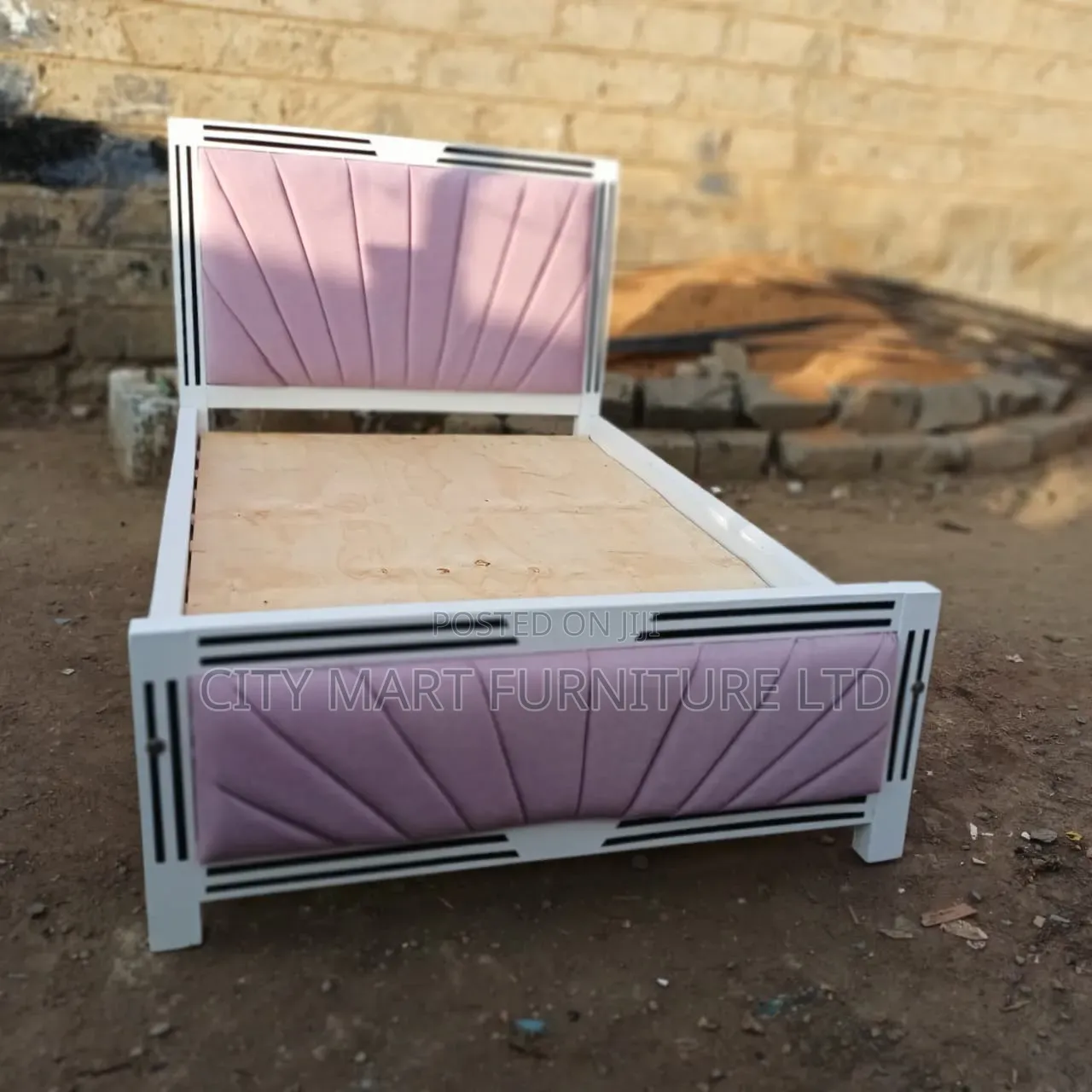 4 by 6 Wooden Bed(Free Delivery