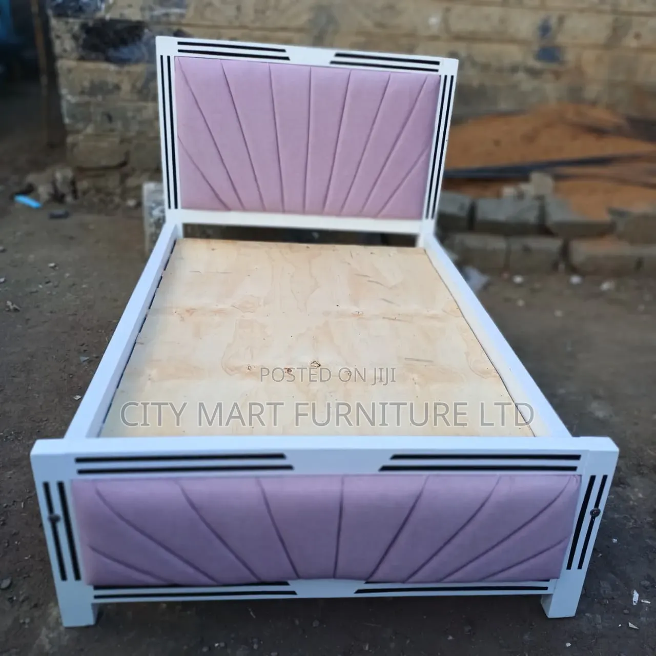 4 by 6 Wooden Bed(Free Delivery