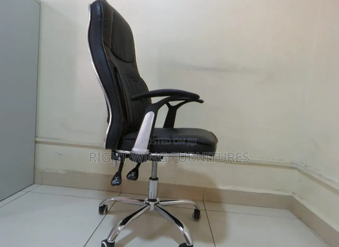 Double Option Leather Office Chair