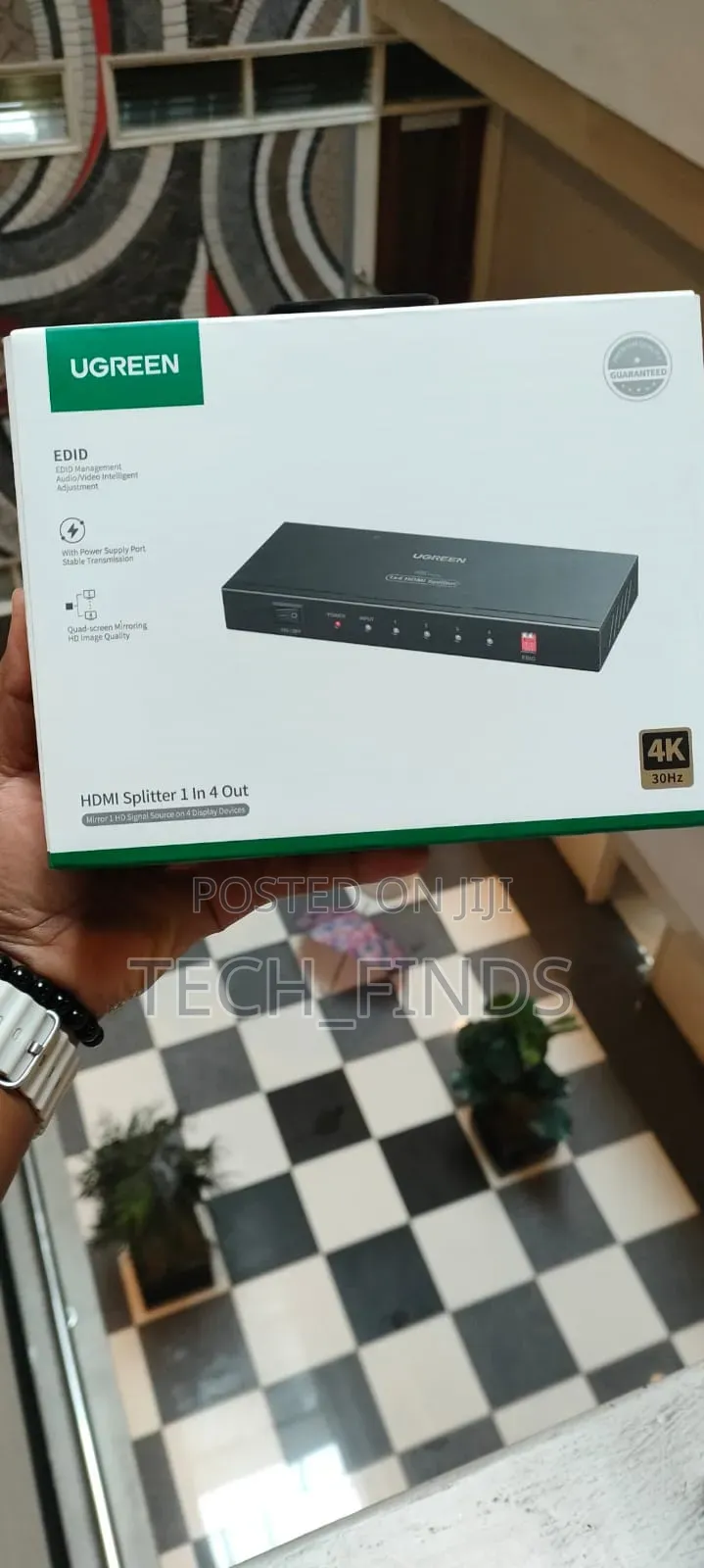Ugreen Hdmi Splitter 1 in 4 Out Uk