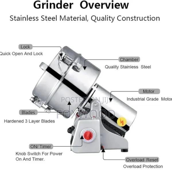 Electric Grain Mill Grinder - thumbnail 2