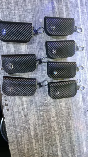 Classy Style Leather Car Logo Branded Key Pocket