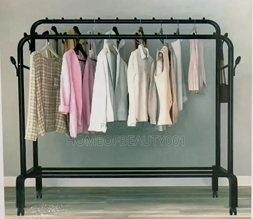 Double Layer Cloth Rack