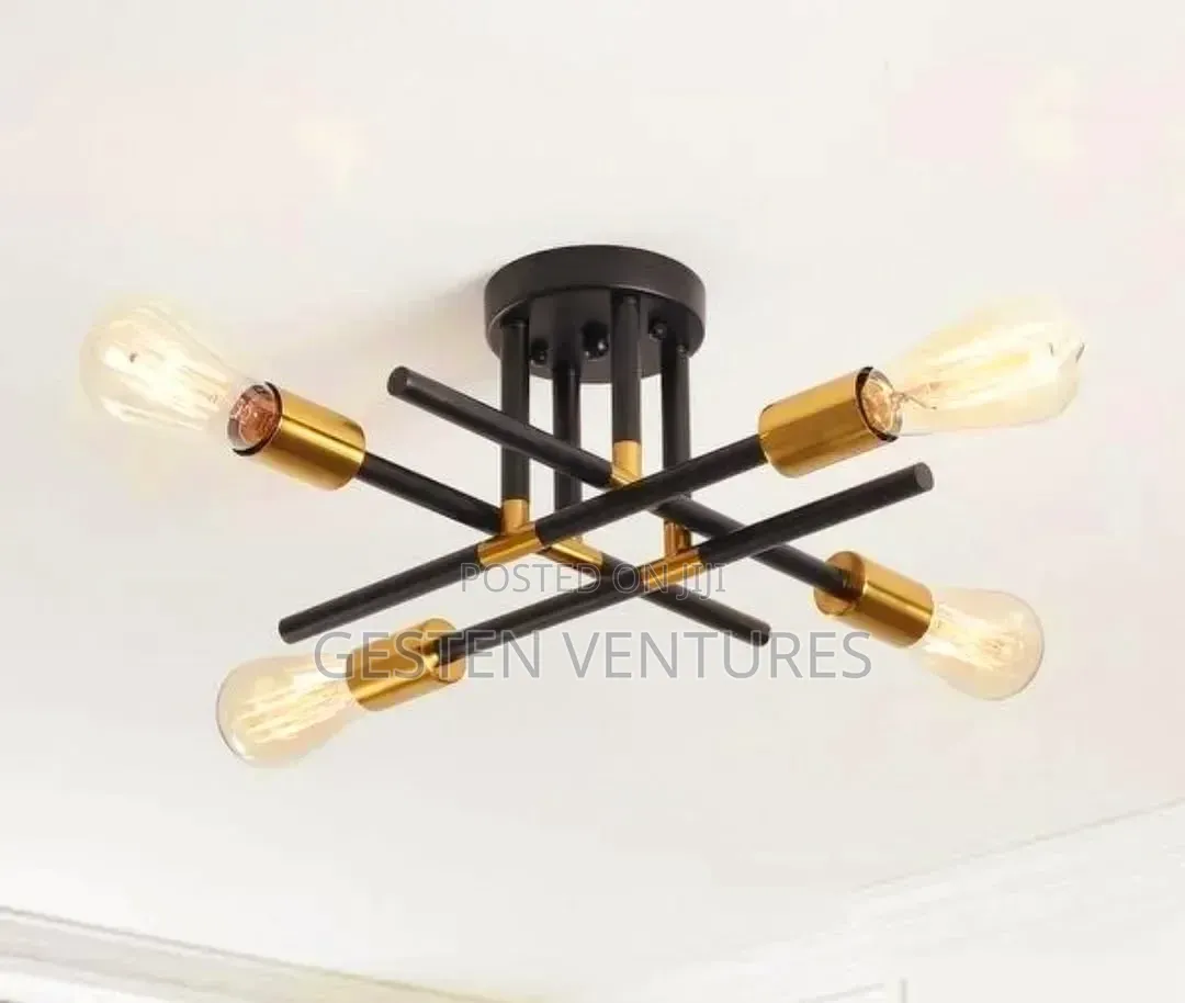 Unique Modern Sputnik Design Mount Ceiling Light Fixture