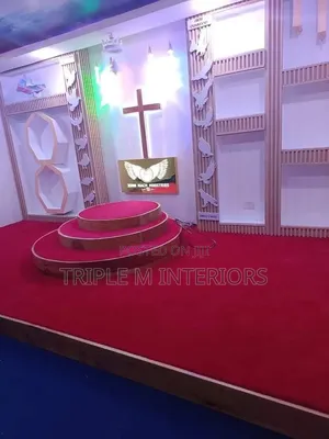 Redesign Worship Floors With Elegant Red Carpet Finish