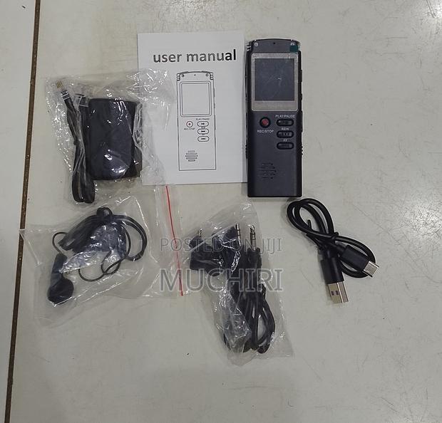 Mini 32gb Voice Recorder 1536kbps Hd Recording Device.