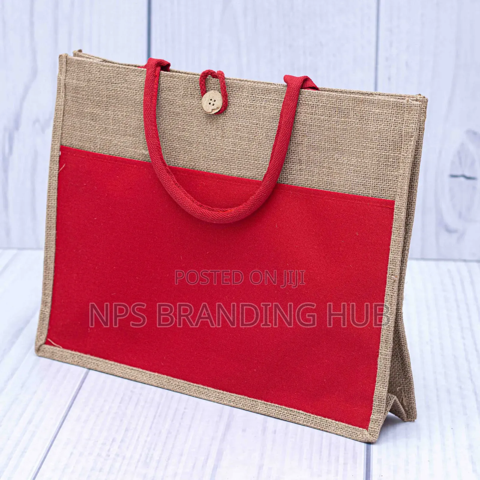 A3 Coloured Jute Bags