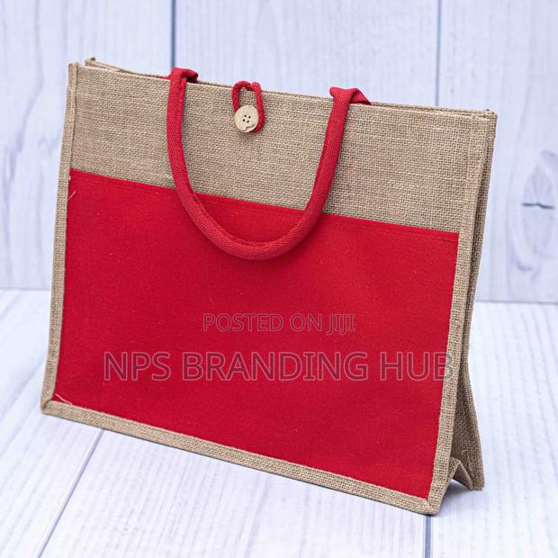 A3 Coloured Jute Bags - thumbnail 2