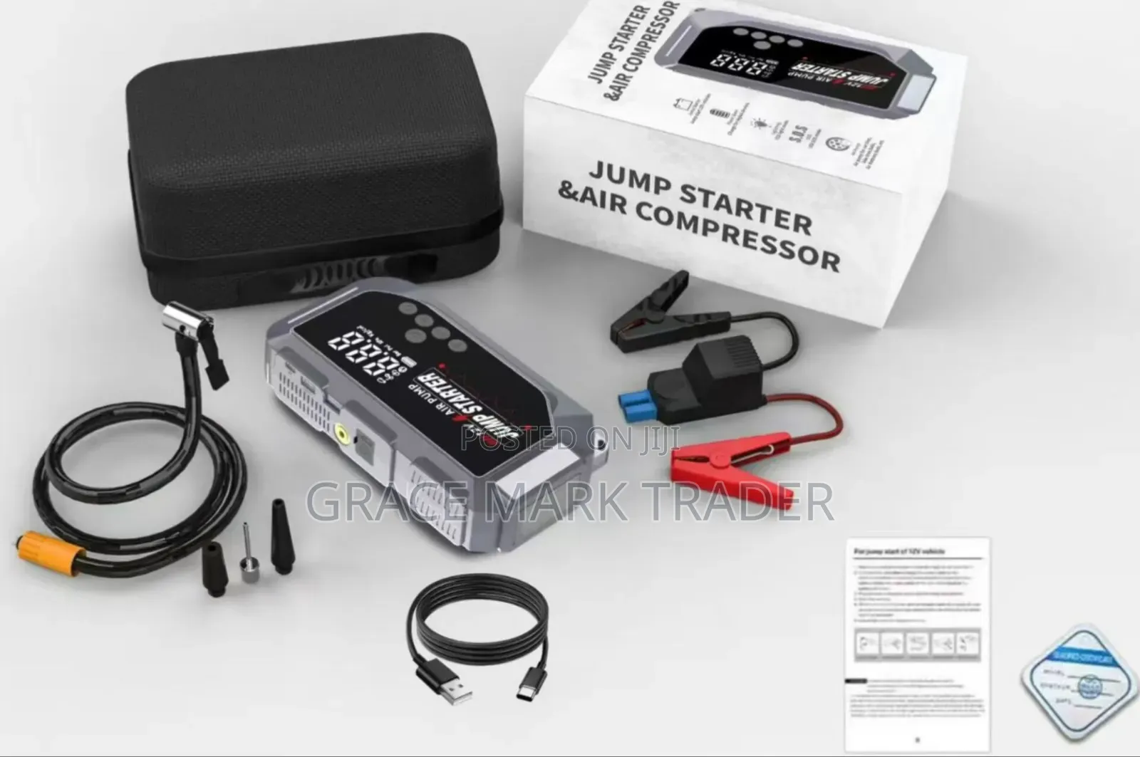 New Design High Power Digital Jump Starter