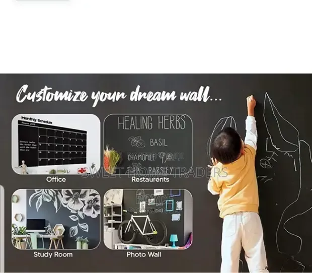 Black Board Sticker