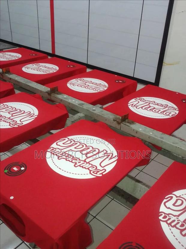 Screen Printed Red Tshirts - main view