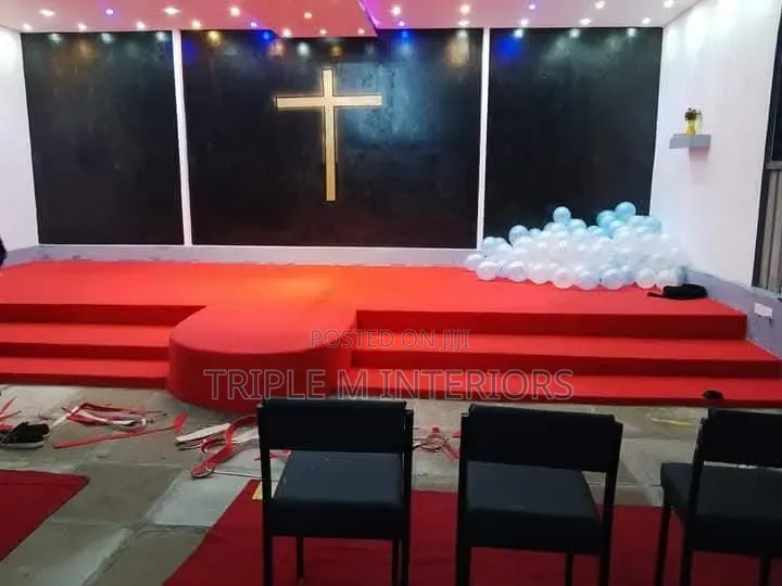 Shape a Serene and Stylish Worship Environment With Wall Carpet