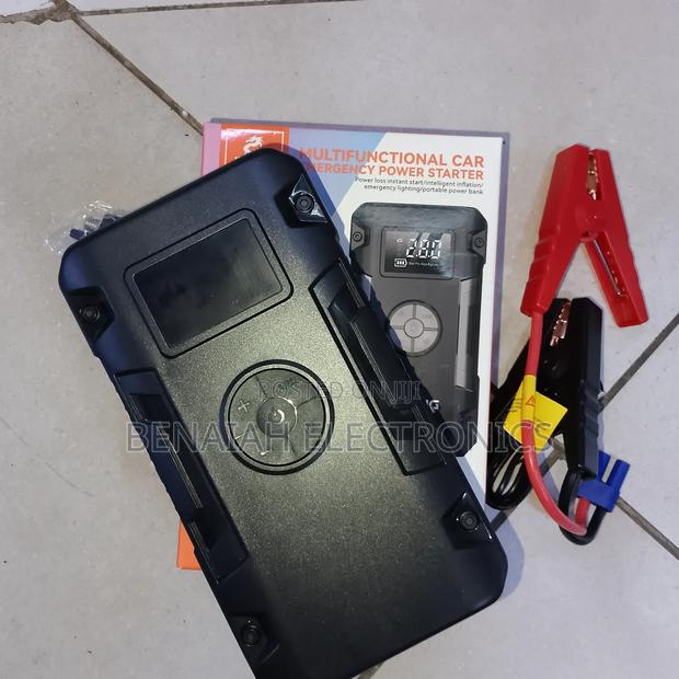 Emergency Car Power Starter With Intelligent Inflator - thumbnail 2