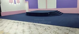 Inspire Reverence With Beautiful Delta Blue Floor Presentation