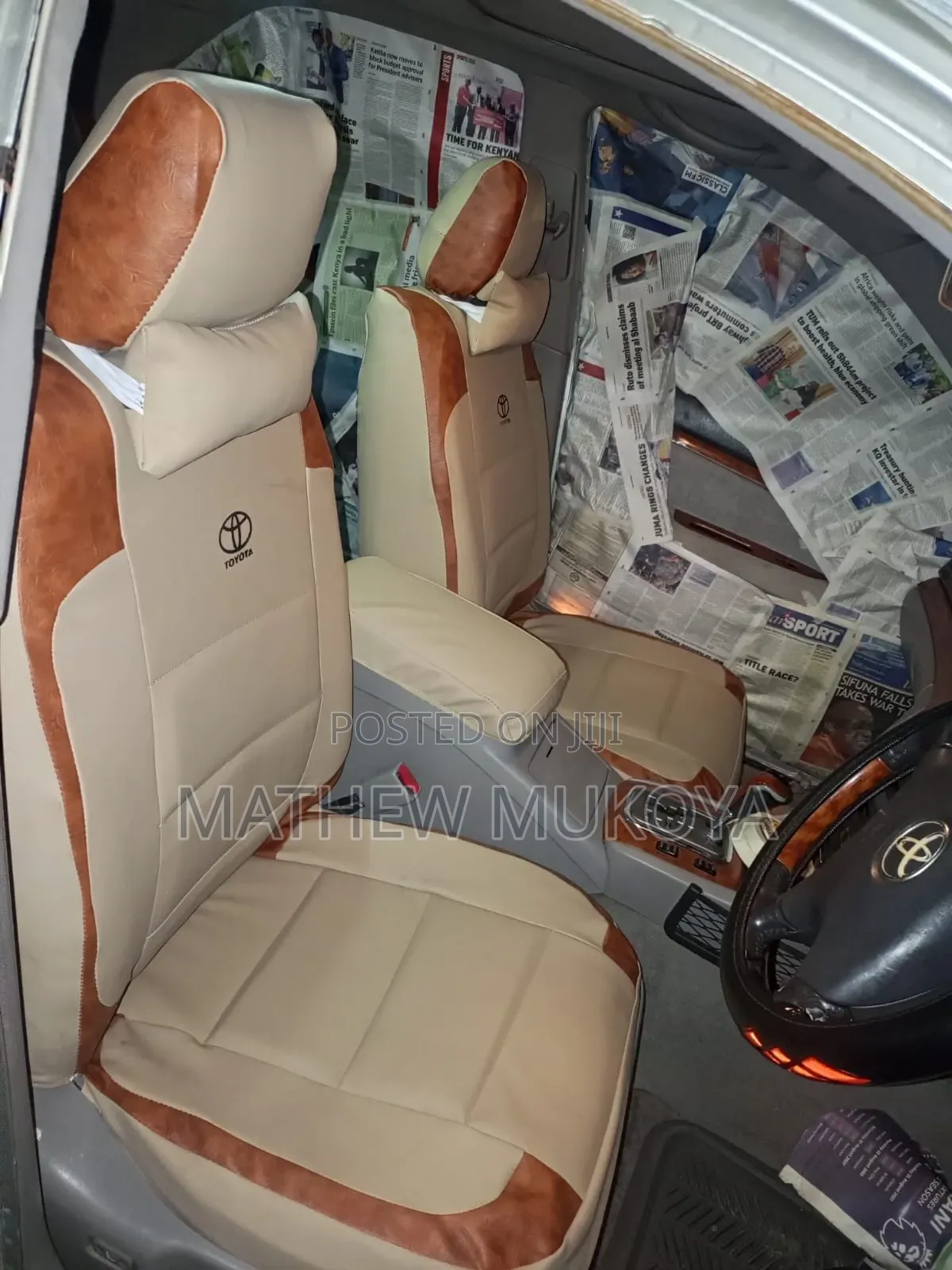 Mark 11 Seat Covers Customized