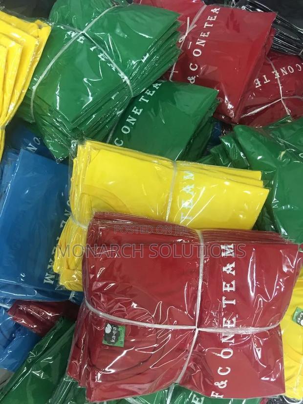 Red Yellow Sky Blue Tshirts - thumbnail 2