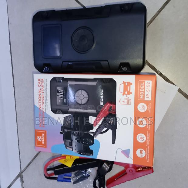 Powerful Car Jumpstarter Intelligent Inflator,Inbuilt Led Lighting - thumbnail 2