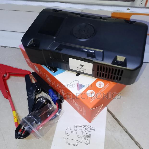 Car Jumpstarter Fitted With Inbuilt Inflator Led Digital Display