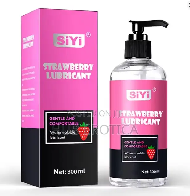 Smooth Water-Based Massage Oil Siyi Water-Based Strawberry Lubricant