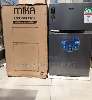 Mika 86 L Double Door Refrigerator