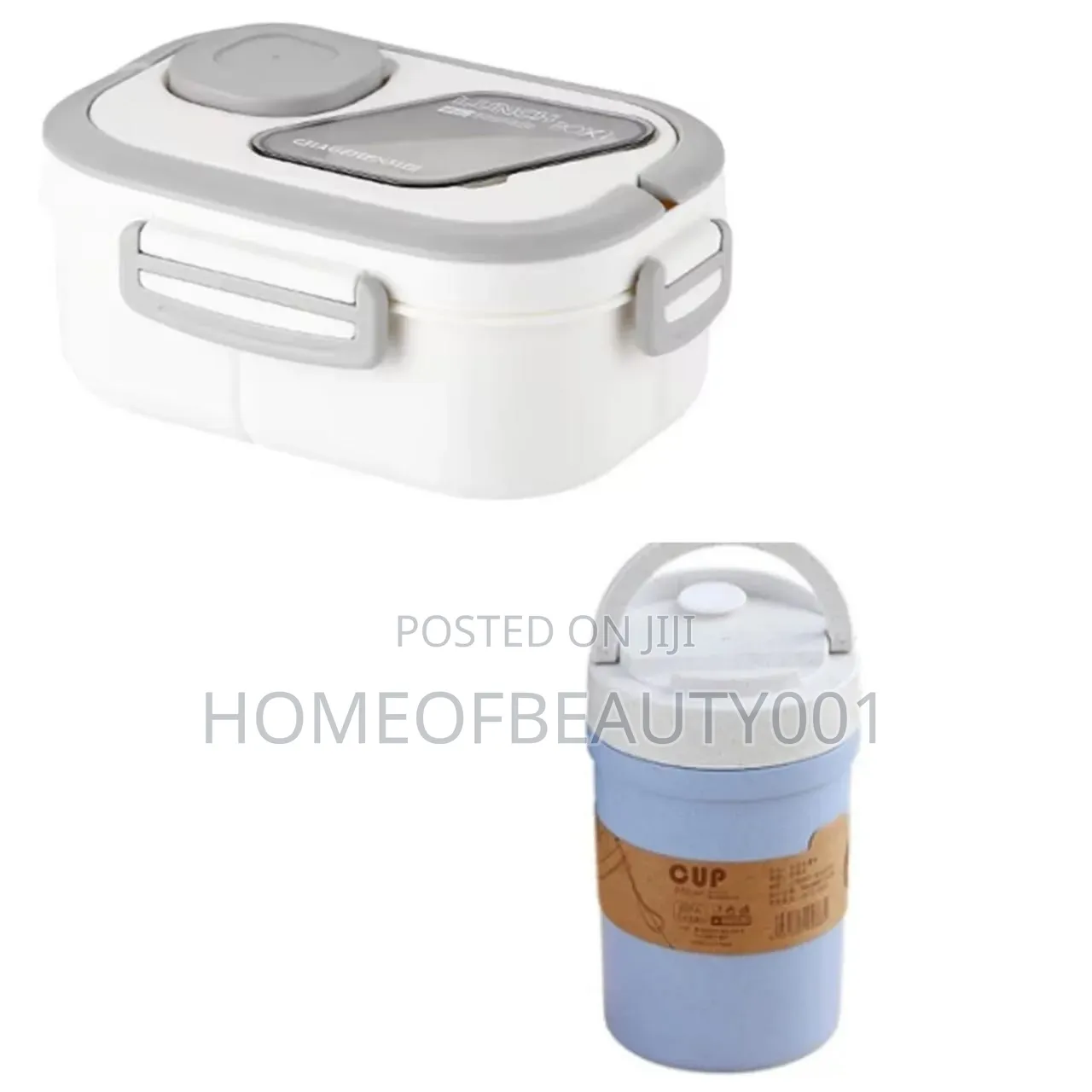 2 in One New Layered Lunch Set Box