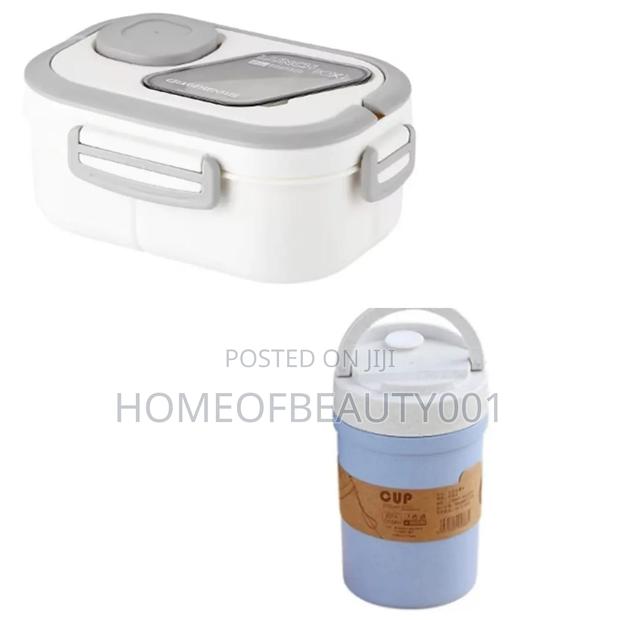 2 in One New Layered Lunch Set Box - thumbnail 2
