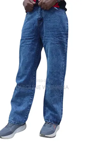 Blue Baggy Jeans for Men