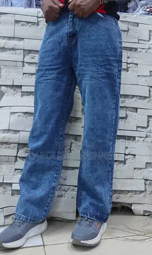 Blue Baggy Jeans for Men