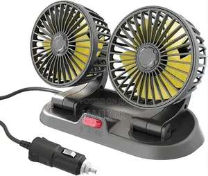 Dual Head 12v Car Cooling Fan –Hk