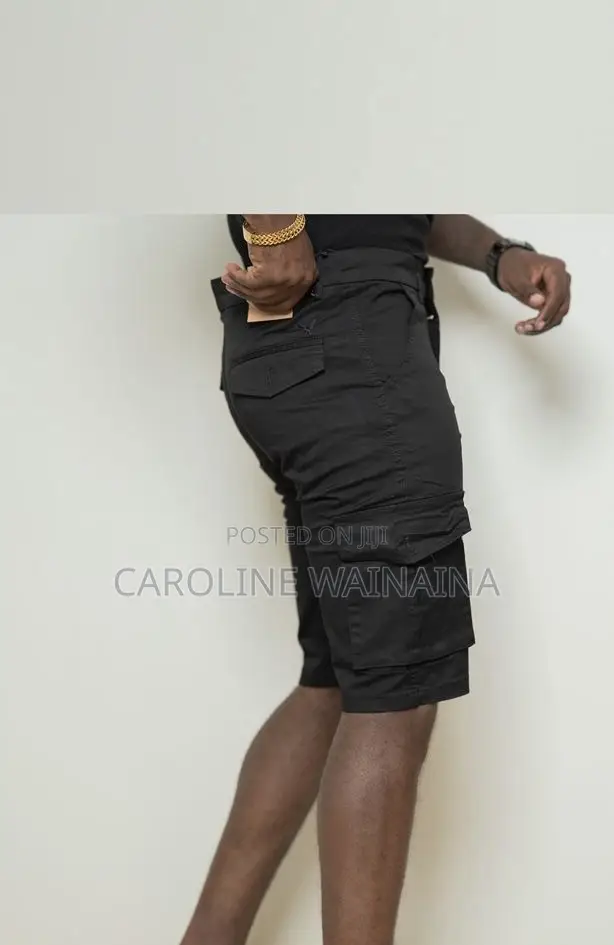 Cargo Shorts- Black