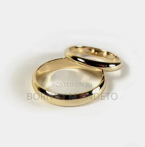 Personalized Pure Brass Wedding Rings