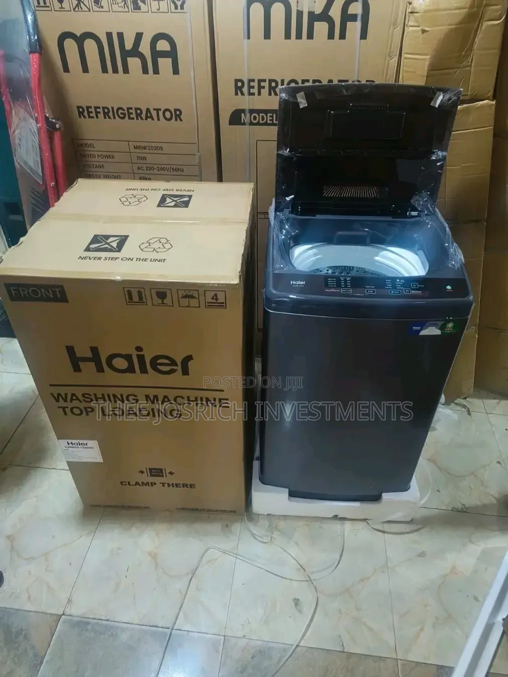 Haier 8kg Full Automatic Top Loader Washing Machines