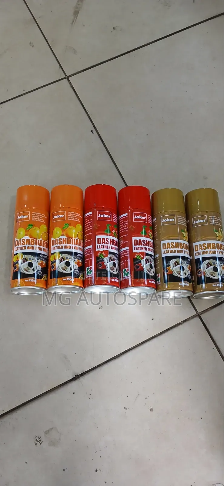 Dashboard Spray and Shine