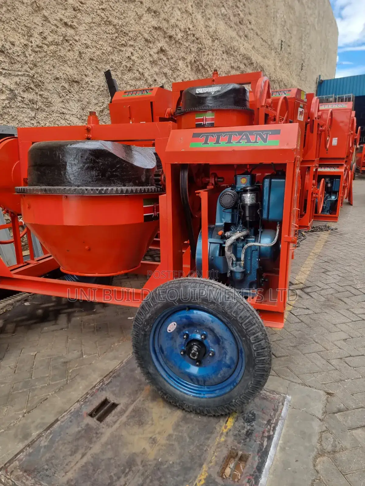 Titan Slab Mixer /Heavy Duty Concrete Mixer