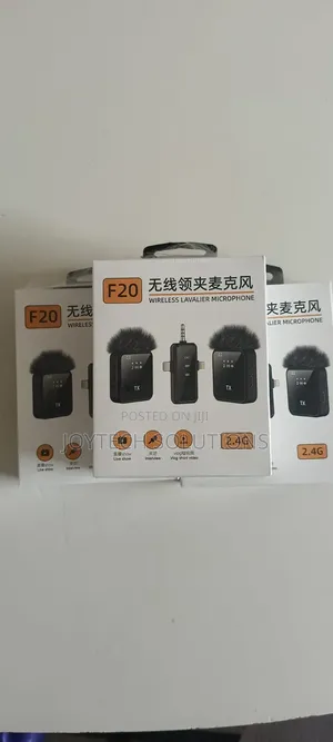 Wireless Microphone F20 Lapel Lavalier Phone Microphone