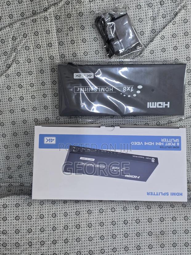 8 Way Hdmi Splitter 1x8 – Ultra Hd Hdmi Distribution Amplifier