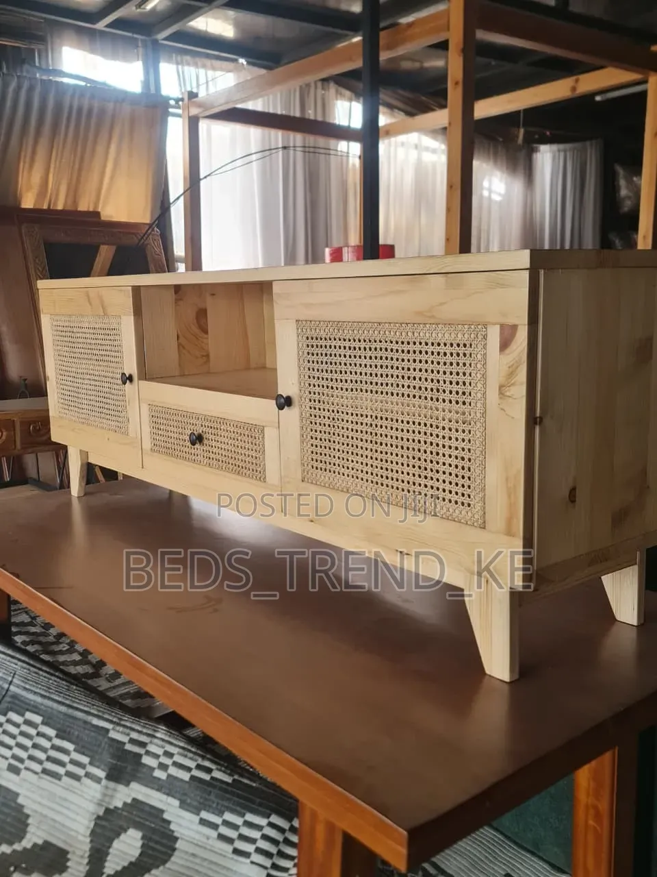 Pinecraft Modern Tv Stand