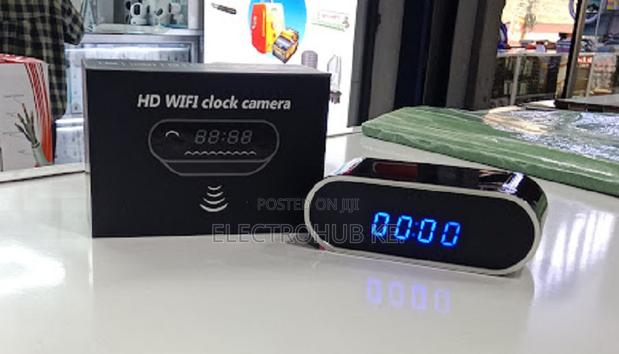 Secret Camera Digital Clock - Indoor Surveillance Device