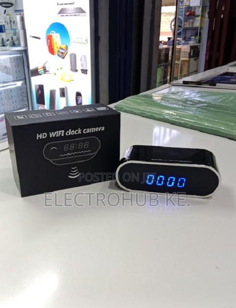 Wifi Clock Camera - Hidden Security Cam With Mobile App