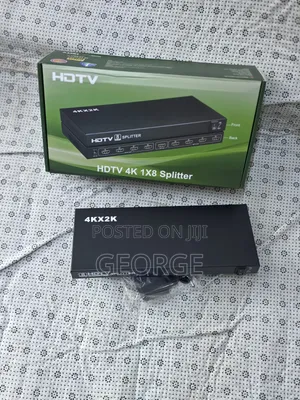 8 Way Hdmi Splitter – Multi Screen Display Hdmi Hub