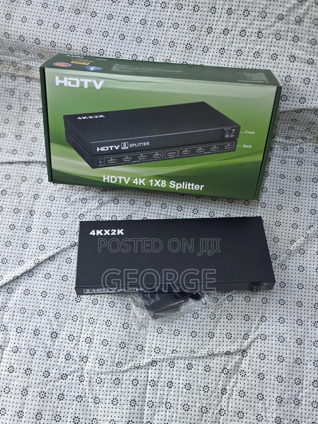 8 Way Hdmi Splitter – Multi Screen Display Hdmi Hub - main view