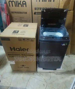 Single Tab Haier 8kgs Washing Machine.