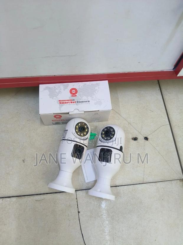 Dual Lens Camera V380 Bulb V380 PTZ Bulb Wifi Security Camera