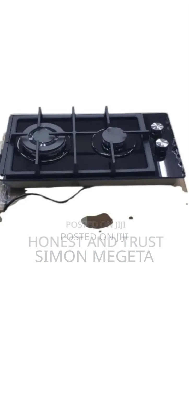 Automatic Ignition Haier Inbuilt 2burner Cooker