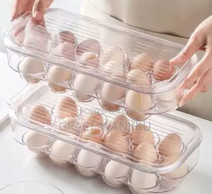 *16 Grid Egg Holder With Handle Lid*