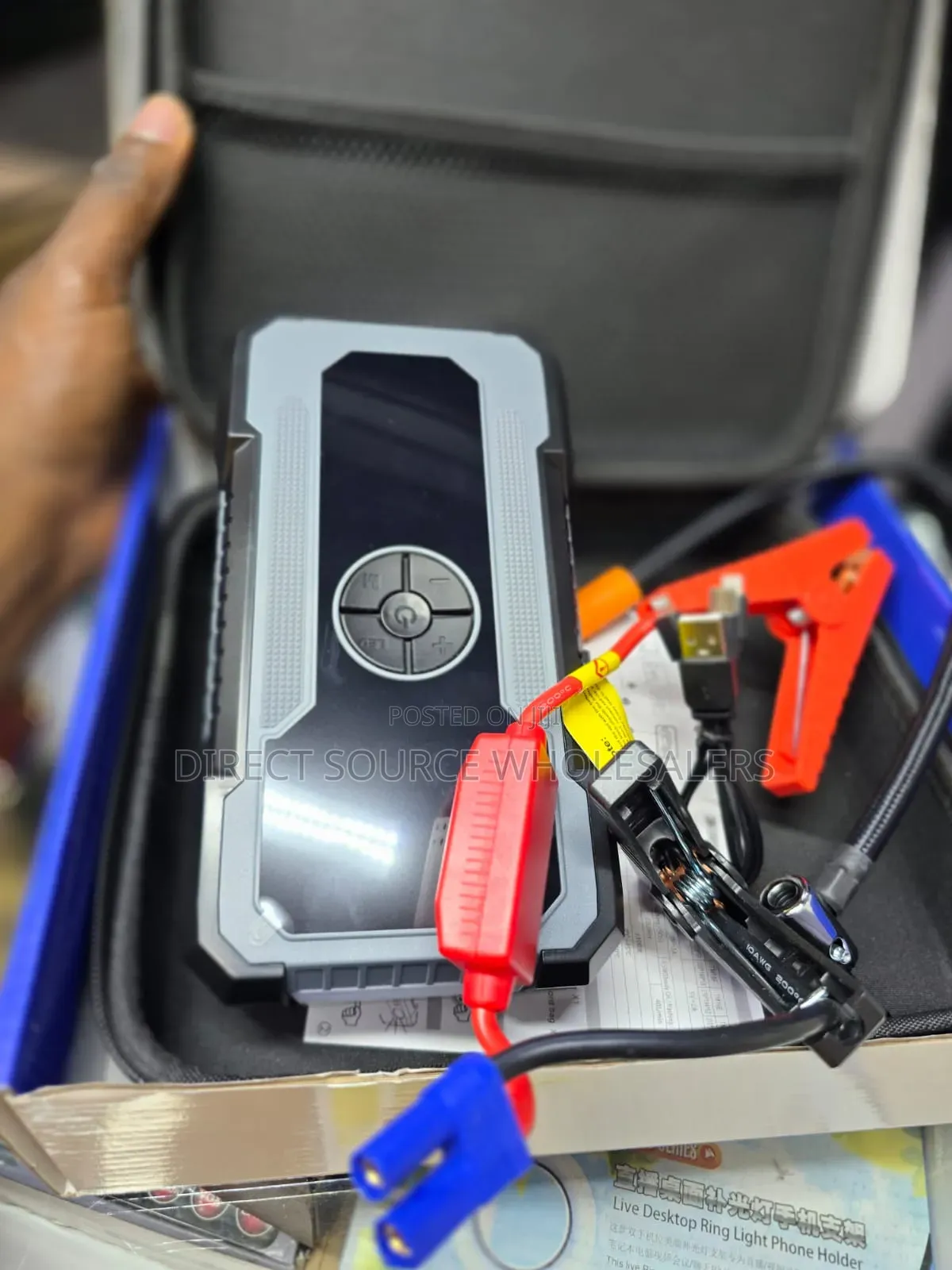 Multi-Functional Car-Jump -Starter and Portable Air Compressor