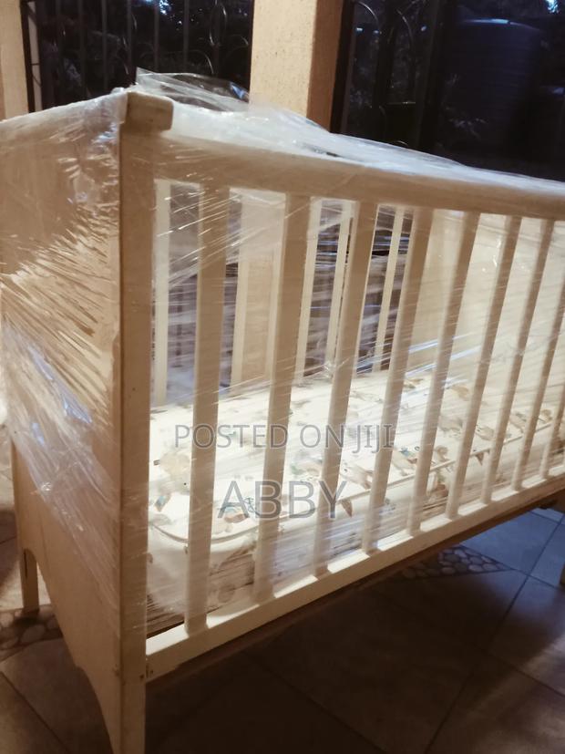 White Baby Cot - thumbnail 4