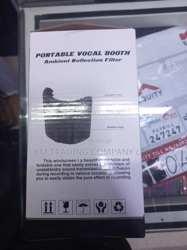 Portable Vocal Microphone Booth - thumbnail 4